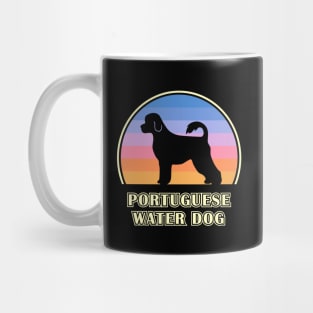 Portuguese Water Dog Vintage Sunset Dog Mug